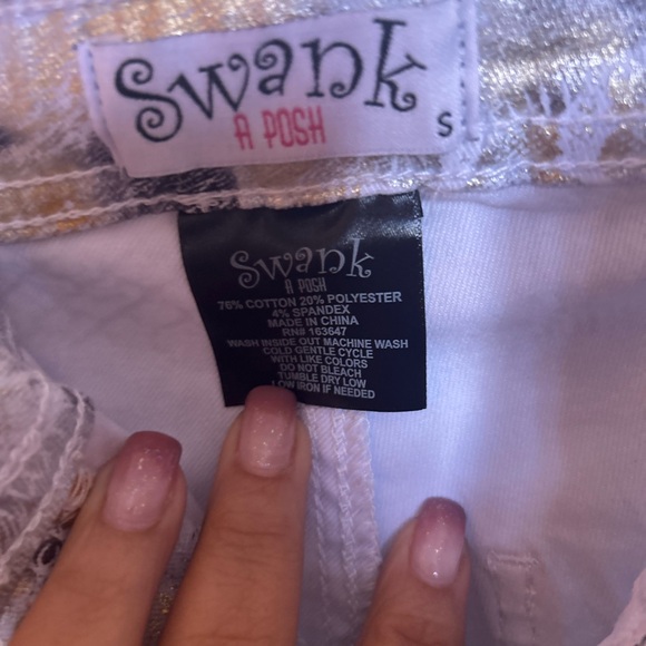 Swank a posh animal print super stretch jeans - Picture 5 of 5